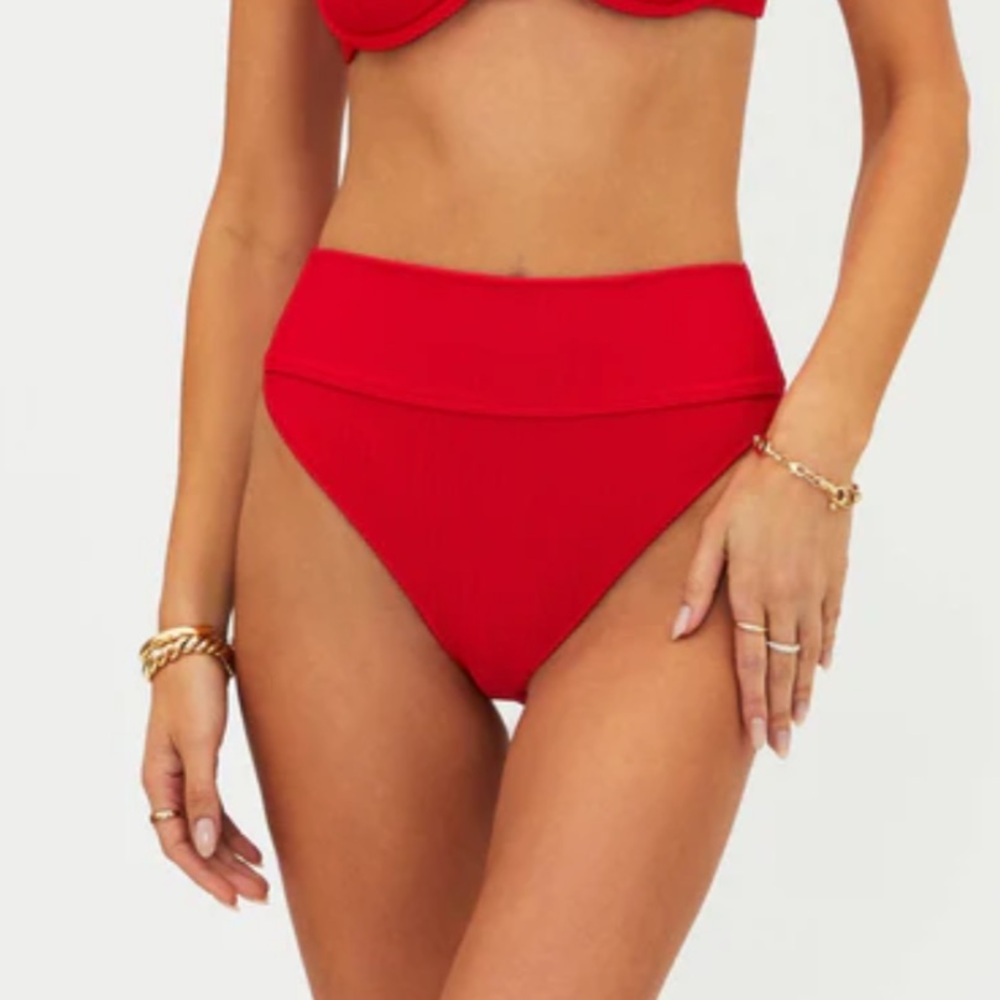 Beach Riot Highway Ribbed Bikini Bottom